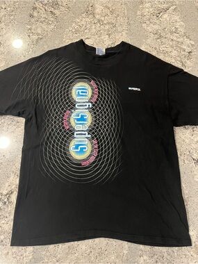 Hanes Beefy Black Vintage Science Tee